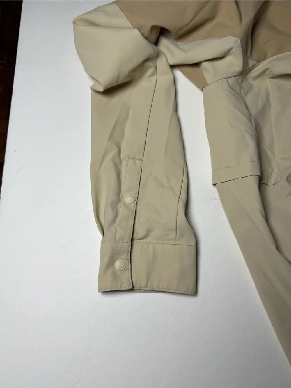 The North Face First Trail UPF40+ Long Sleeve Hiking Shirt Men’s S Snap Front